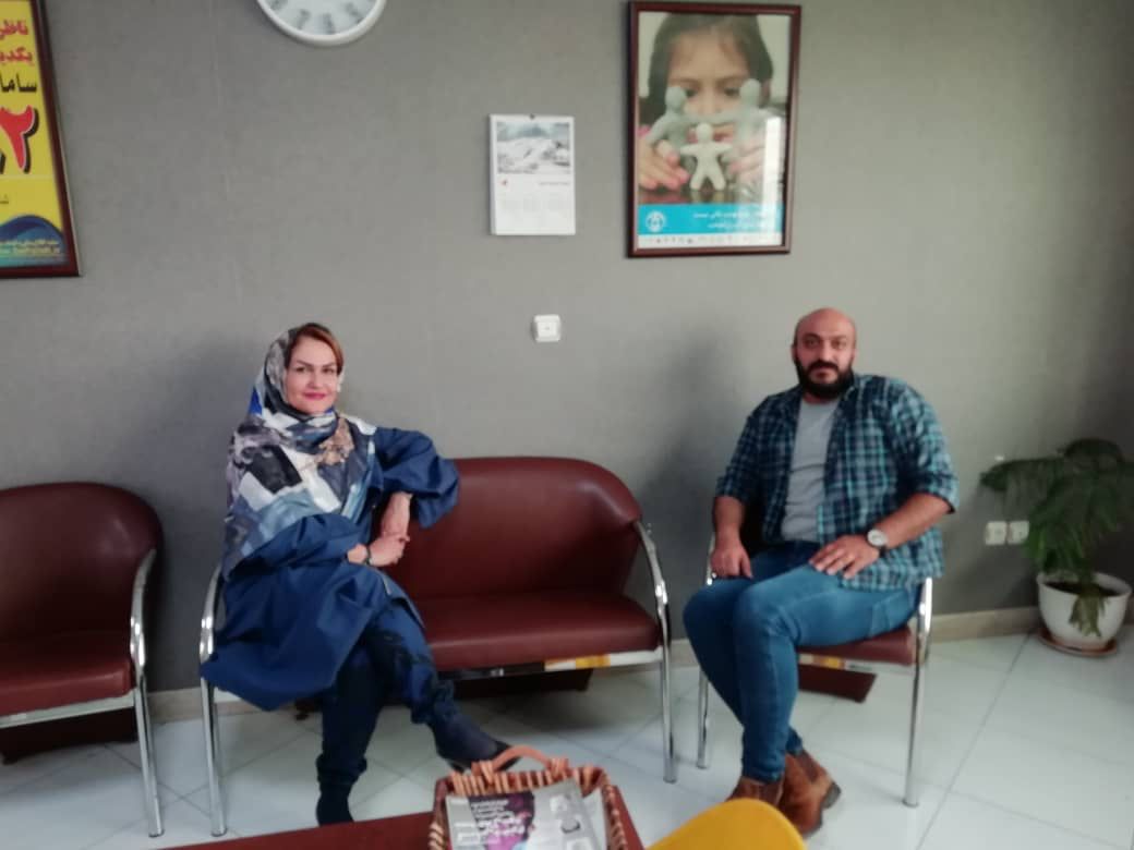 حضور دکتر اشجع